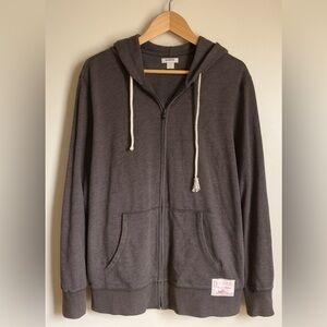 Limited Edition‎ Old Navy Heritage women’s Grey sz XL full zip jacket 90’s Y2K